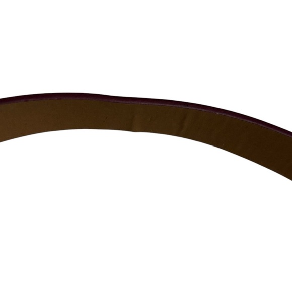 Target Fuschia Faux Leather Belt Silver Buckle Women’s Size 2XL - Picture 10 of 12